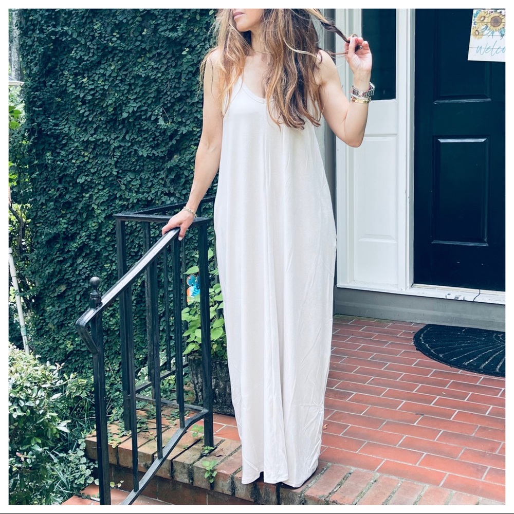 Adjustable straps loose fit sleeveless side pocket - Picture 7 of 10